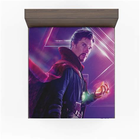 Doctor Strange In Avengers Infinity War Benedict Cumberbatch Fitted Sheet