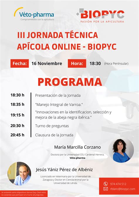 Te Invitamos A Nuestra Iii Jornada T Cnica Ap Cola Biopyc