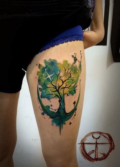 Top 45 Oak Tree Tattoo Designs And Ideas – Artistic Haven