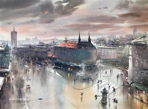 Dusan Djukaric Watercolor Alchemy Brushing Emotions Onto Paper Canvases