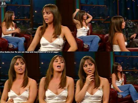 Naked Eliza Dushku In The Late Late Show With Craig Kilborn