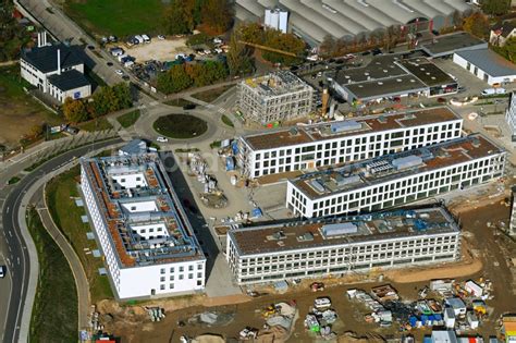 Regensburg Von Oben Baustelle Zum Neubau Eines Wohn Und