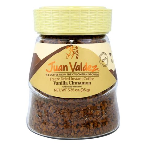 Juan Valdez 100% Colombiano Freeze Dried Coffee, Vanicanela, 3.35 Ounce ...