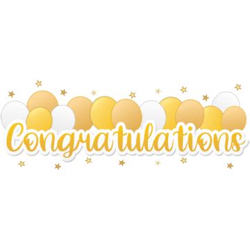 Congratulations Letter Vector Art Png Gold Congratulations Lettering