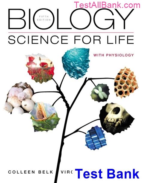 Biology Science For Life With Physiology 5th Edition Belk Test Bank