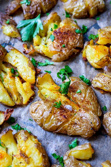 Smashed Potatoes Oder Einfach Quetschkartoffeln Artofit