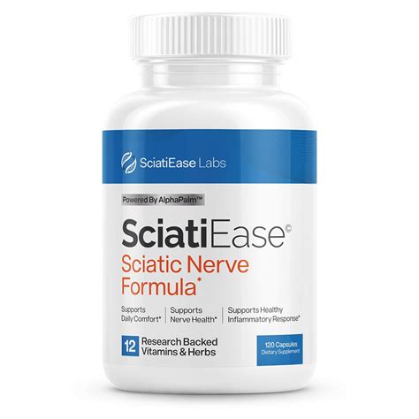 Sciatiease Sciatic Nerve Health Support Supplement Nerve