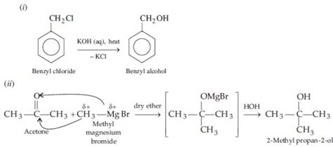 How are the following conversions carried out? (i) Benzyl chloride to benzyl alcohol, - Sarthaks ...