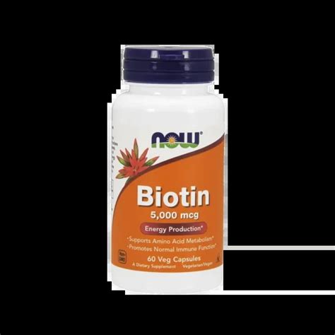 NOW BIOTIN 5000 MCG – Floral Pharmacy