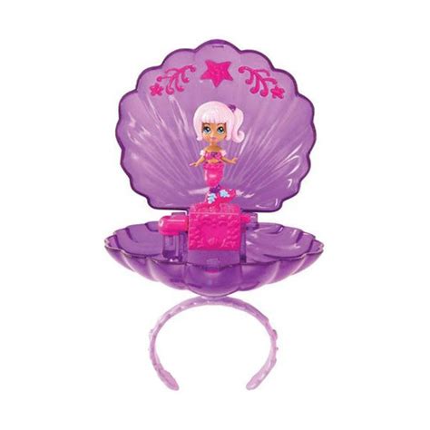 Muñeca Concha Sorpresa pelo rosa Barbie in A Mermaid Tale R4144