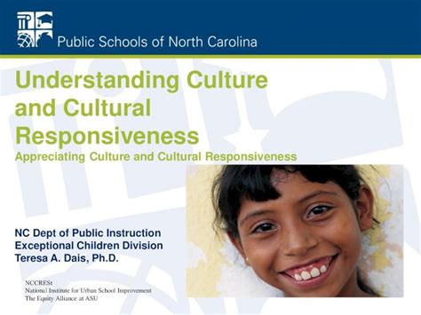 Pdf Understanding Culture And Cultural Responsiveness Culture And