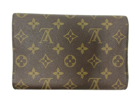 Auth Louis Vuitton Monogram Pochette Passport M60135 Trifold Wallet 103503 Ebay