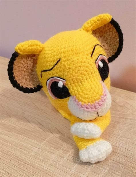 Tutoriel Patron Crochet Doudou Plat Simba PDF LADM