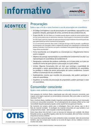 Informativo Sindiconet 2011 Agosto PDF