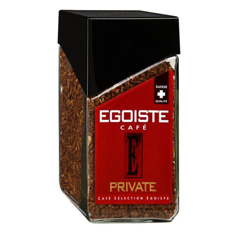 Кофе Egoiste Private 100г растворимый, сублимированный - купить в ...