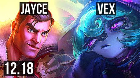 Jayce Vs Vex Mid 9 2 8 1 4m Mastery 600 Games Dominating Kr