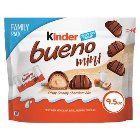 Kinder Bueno Mini Milk Chocolate And Hazelnut Cream Chocolate Bars