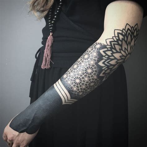 cool blackout tattoo ideas form women Effedots - KickAss Things