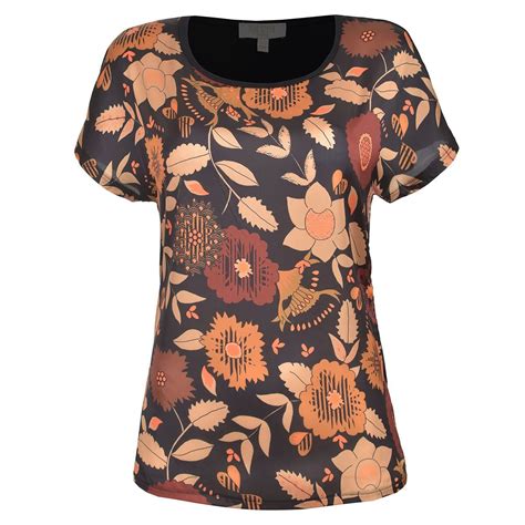 Blusa Para Dama Estampada Manga Corta Lifestyler Sears