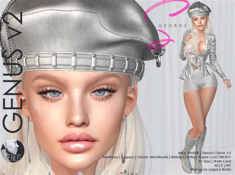 Second Life Marketplace [st George] Genus Classic W001 V2 Inka Shape