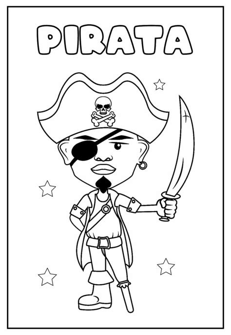 Desenhos De Pirata Para Colorir Bora Colorir