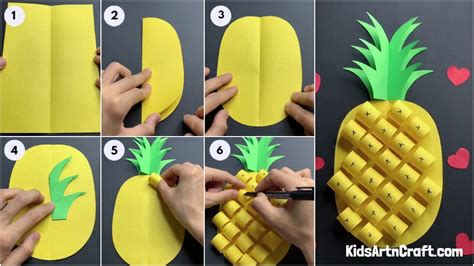 Pineapple Art For Kids