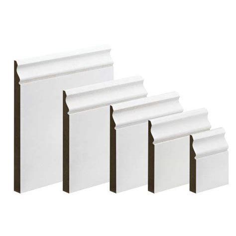 Mdf Primed Ogee Skirting X Mm Per Mtr Mdf Primed Skirting