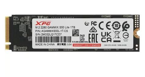 Ssd Adata Xpg Gammix S Lite Agammixs L T Cs