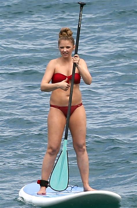 Elisabeth Harnois In Red Bikini 27 GotCeleb