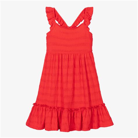 Mayoral Girls Red Cherries Dress Childrensalon