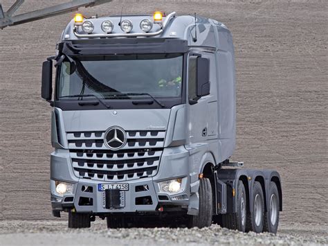 2014 Mercedes Benz Arocs 4158 Slt Semi Tractor Wallpapers Hd