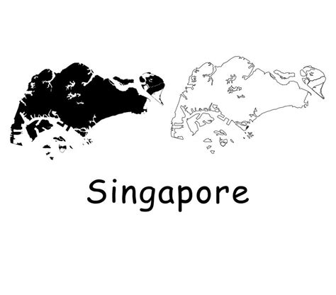Printable Singapore Map Printablelib