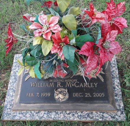 William Ray McCarley 1959 2005 Find A Grave Memorial