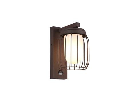 Lampa elewacyjna kinkiet zewnętrzny TUELA rdzawy Trio 210869124 Trio