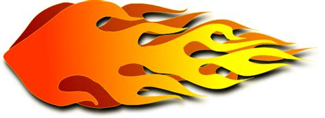 Car With Flames Clipart Flame