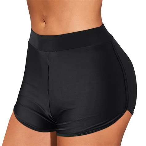 Baqcunre Swim Suits For Women Beach Tankini Shorts Bottom Swim Bikini High Swim Bikini