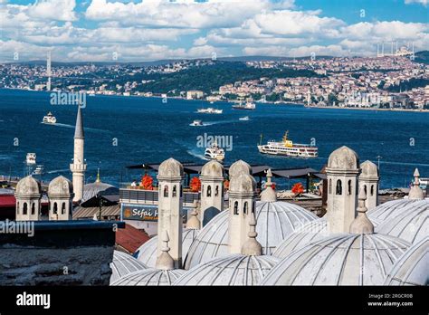 Istanbul Turkey Turkiye View Of The Camlica Mosque In Uskudar