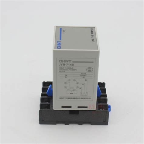 relay mực nước CHINT JYB 714 220v rơ le báo mức nước bộ điều khiển