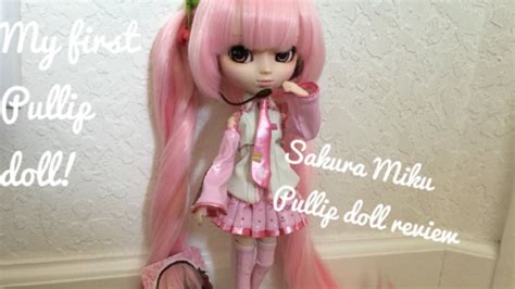 My First Pullip Doll Sakura Miku Pullip Doll Review Youtube