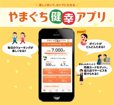 健康やまぐちサポートステーション ／ やまぐち健幸アプリ