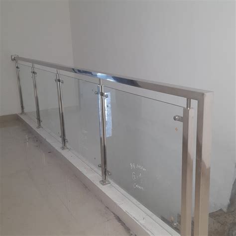 Jual Railing Balkon Kaca Stainless Tempered Kab Tangerang Cahaya