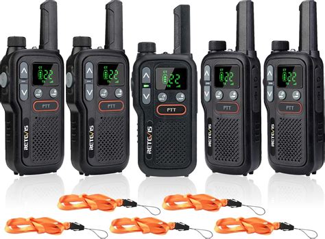 Amazon Retevis Rb Walkie Talkies Portable Small Two Way Radio