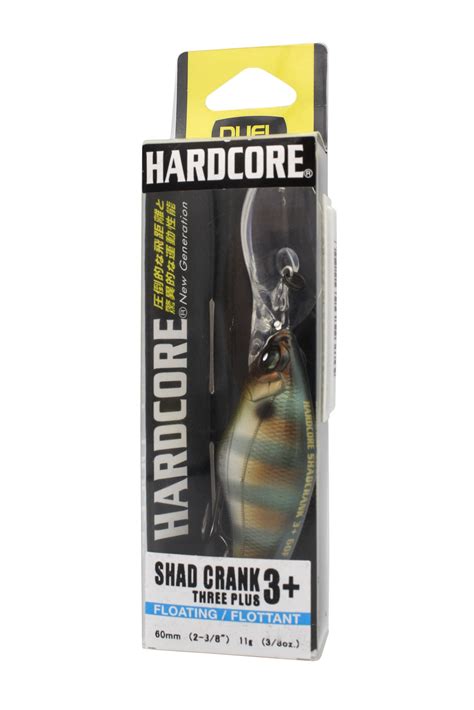 Воблер Yo Zuri Duel Hardcore shad crank 3 60F R1186 BBG купить в