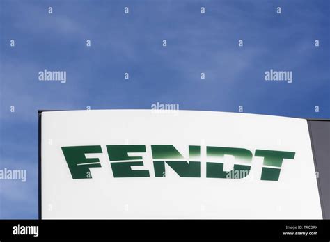 Odder, Denmark - April 3, 2016: Fendt is a German manufacturer of ...