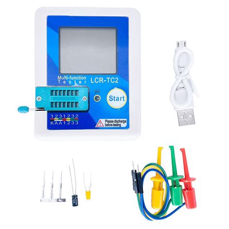 LCR TC2 Transistor Tester Diode Triode Capacitance Meter V2 Multimeter