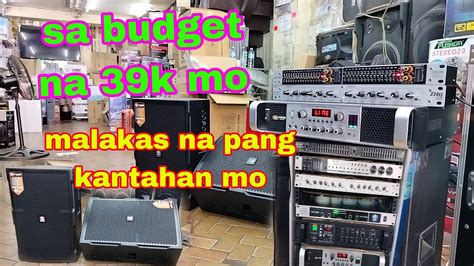 Sa Budget Na 39k Mo Maganda Na Set Up Mo Joson Airbus 15 Speaker