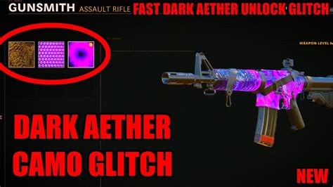 New Dark Aether Camo Glitch Cold War Glitches Cold War Camo Glitch