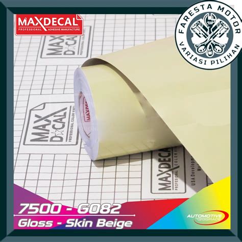 Jual Sticker Stiker Skotlet Wrapping Vinyl Maxdecal Max Decal G