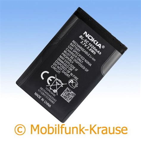 Original Akku F Nokia Mah Li Ionen Bl C Ebay