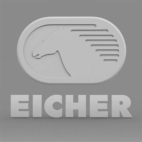 Eicher Logo 3d Model Cgtrader